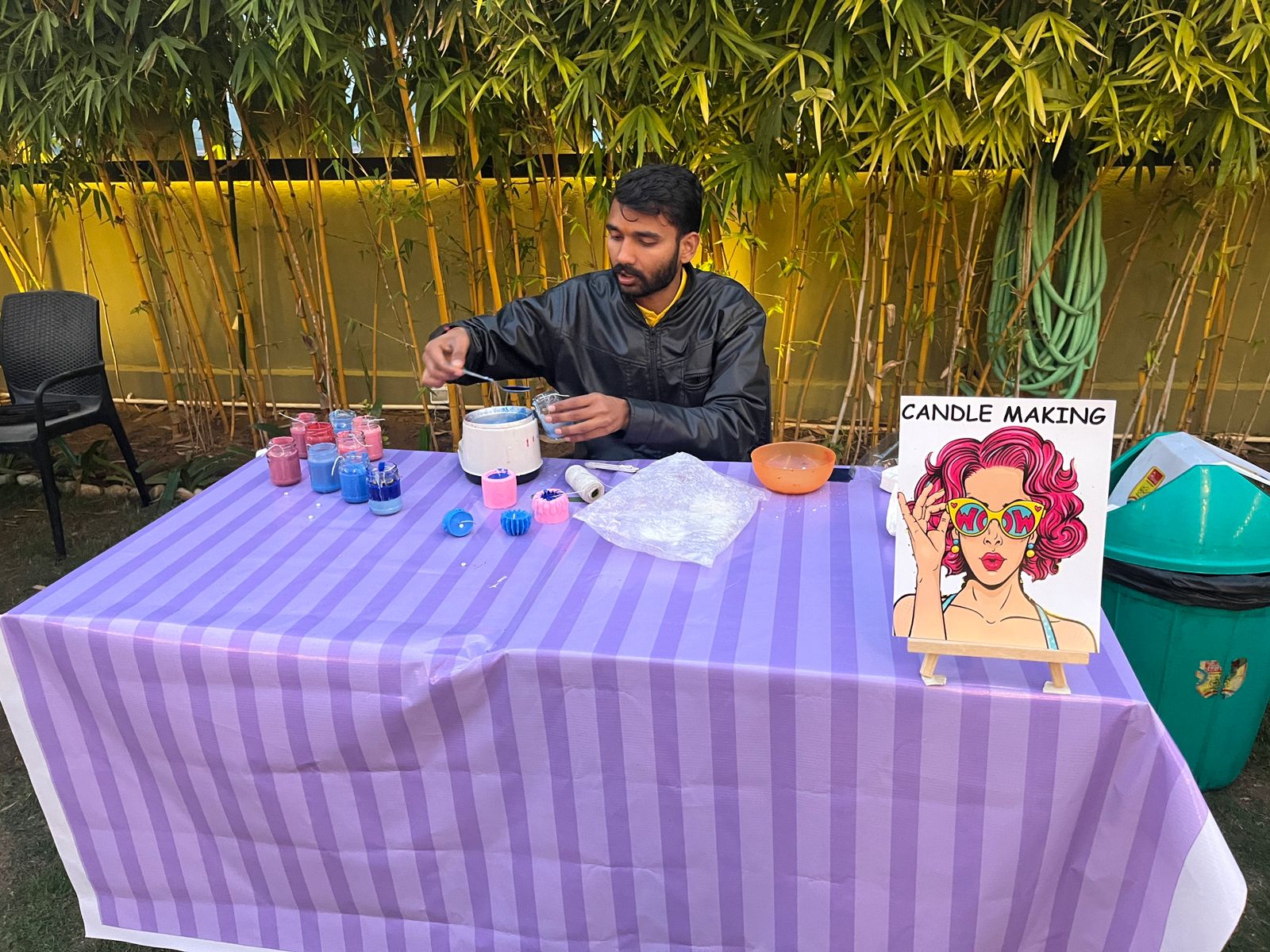 candle making on rent  for kids birthday